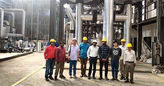 Ввод в эксплуатацию второго завода WEIXIAN LABSA&SLES мощностью 6 тонн в час в Индии